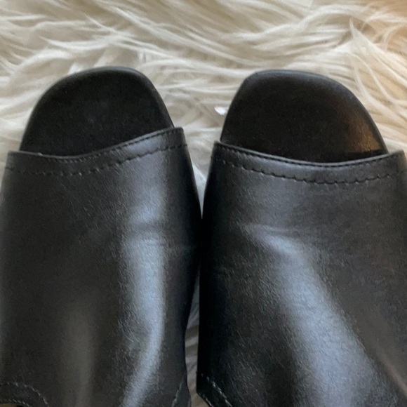 LifeStride MONA Women Minimalist Casual Open Toe Black Sandals Size 10 Workwear - Picture 7 of 12